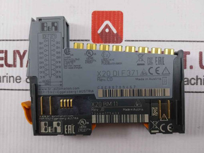 B&r-automation X20 Di F371 Digital Input Module Rev.c0 0-60c T5 24vdc
