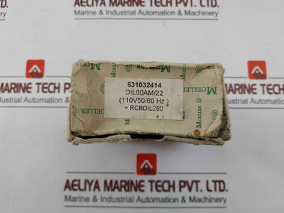 Moeller Dil00Am Air Gap Contactor 3 Pole Break 250Vdc Max 20A 50-60 Hz