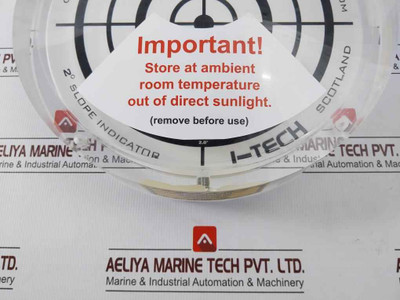I-tech 2 Degree Slope Indicator Assembly 12 Dai A301477-1 Rev.B