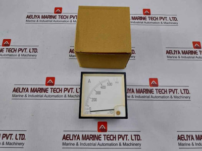 Cewe Iq96 Analog Ammeter 0-500/2500 A