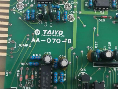 Taiyo Electric Aa-070-b Oil Cooled System Pc Board Cylinder Out High Temp Rp60h-m2