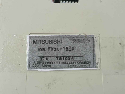 Mitsubishi Electric Fx2n-16ex Programmable Controller 150 GM