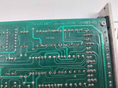 Valmet Automation Biu 8A Binary Input Unit Pcb 542803-6B M8512221 07