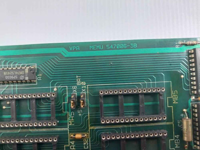 Valmet 547006-3b Memory Module Unit 547006-3a M8510401 M1