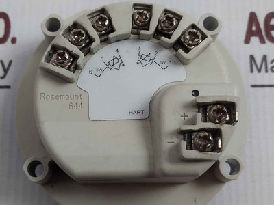Rosemount 00644-7620-0002 Hart Temperature Transmitter Head Sw.7.9.3