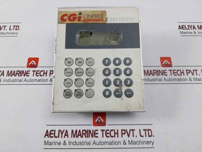B&r 4b1250.00-490 Panelware Compact Hmi Numeric Keypad Rev-c0 (not Working)