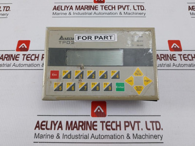 Delta Tp02G-as1 Text Hmi Panel (Not Working)