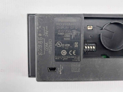 Panasonic Aig12gq12d Programmable Display 24v 0.07a Class 2(not Working)