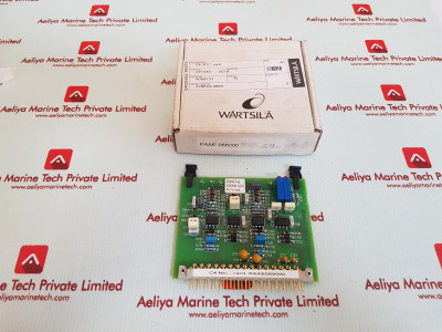 Wartsila C4 Ntc Card 228R22/3883 Paae 066000
