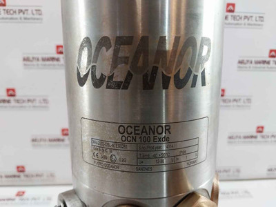 Fugro Oceanor Ocn 100 Exde Cctv Explosion Proof Mini Color Camera Ip66 12-30v