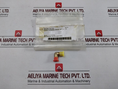 Hiller C02-1278 Brass 90Degree Elbow 1/8In Npt X 1/4In For Co2 System