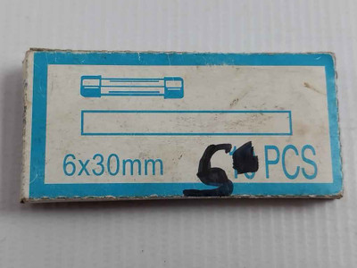 Lot of 5X 6X30MM Glass Fuse F2A