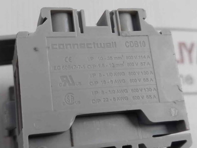 Connectwell Cdb10 Distribution Block Series Cdb 60947-7-1