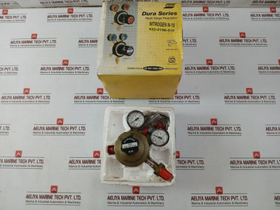 Esab 433-0196-515 Nitrogen Multi Stage Regulator 230Bar 0-230Psi