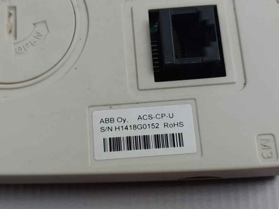 Abb Acs-cp-u Control Panel With Lcd Display