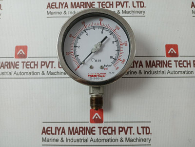 Waaree Ss 316 Pressure Gauge 0-150 Psi