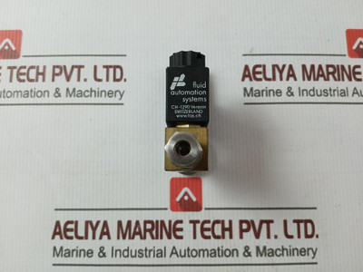 Fluid Automation Systems 24V Solenoid Valve 3.8W 09-211-101020