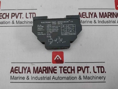 Gic 12sdt0 Electronic Timer Relay Module Micon 175 Star-delta 240vac 50/60hz