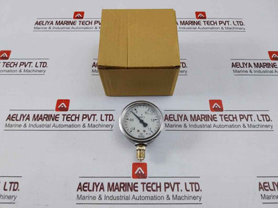 Wika En 837-1 Pressure Gauge -1.0 To 1.5 Bar Cl 1.6