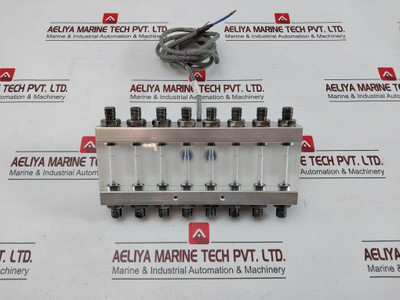 Baumer Electric 8 Outlets Flow Indicator 1.5 Meter Di 12.82.011