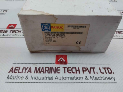 Ge Fanuc Ic200alg320b Analog Output Module 12bit 60c E157515 4ch