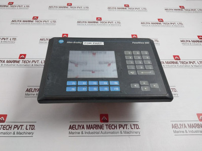 Allen-bradley Panelview 600 Hmi Operator Terminal Panel (Not Working)