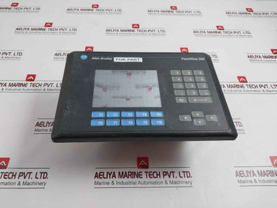 Allen-bradley Panelview 600 Hmi Operator Terminal Panel (not Working)