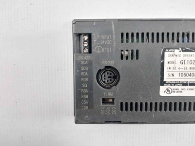 Mitsubishi Electric Gt1020-lbd Graphic Operation Terminal Panel Jy550d26401b (not Working)