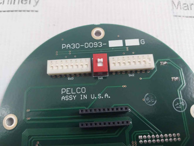 Pelco Pc30-0093-00B0 Pcb For Foe Power Module Positioning System