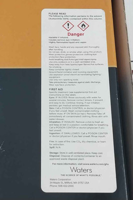 Waters 186000494 Xterra Column Ms C18 5 Micrometer 4.6X250Mm