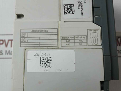 Abb Xt2H 160 Sace Tmax Xt2H 160 Industrial Fixed Front Terminals Circuit  Breaker