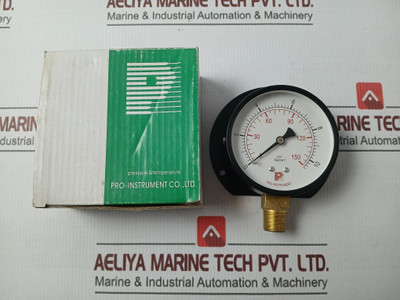 Pro-instrument P100 P-b 3 Analog Pressure Gauge 0-10 KgCm² 0-150 Ps