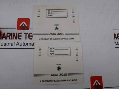 Easy Enterprise Accl 3010 Automatic Changeover Switch