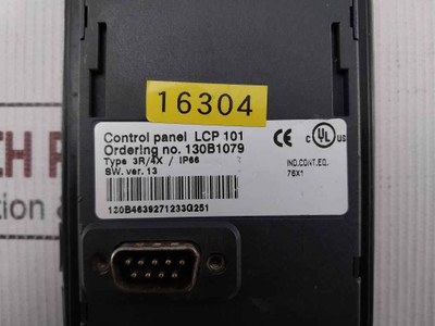 Danfoss 130B1079 Control Panel Lcp 101 Ver 13