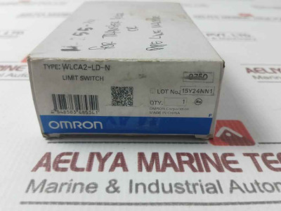 Omron Wlca2-ld-n 2 Circuit Limit Switch 10A 115Vac