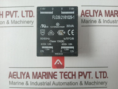Marschner Flg39.2161029-1 Low Profile Safety Transformer 5060Hz