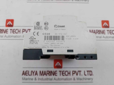 Crouzet Cd20 Millenium 3 Programmable Logic Controller 24Vdc 6W (Not Working)