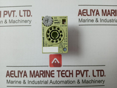 Comat Ct3-a30L Time Relay 20–65Vac 0.2–3S 2–30Min
