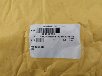 Waters 700012708 Tube Assembly For Degasser System