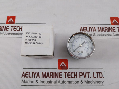 Parker K4520N14160 Pressure Gauge 0–160 Psi0–11 Bar