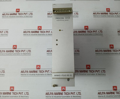 Procon 56Wks-p24080-b Power Supply Board Pcb 63A 56-122502 A0370810