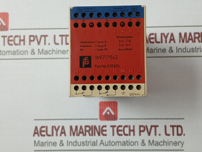 Pepperl+Fuchs We77Ex2 Switch Amplifier 230Vac45-65Hz