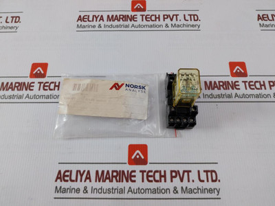 Idec Ry4S-ul Dc24V 4-pole Miniature Relay With Base 5A 240Vac