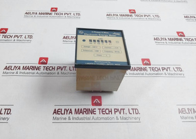 Larsen & Toubro 3 Phase 4 Wire Electronic Energy Meter 240V 5A 50Hz