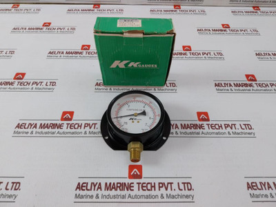 Kk Gauges 100-c-b Compound Pressure Gauge 38Pt 7 KgCm2