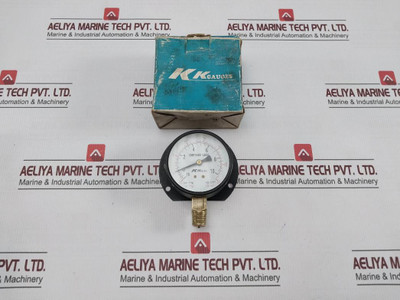 Kk Gauges Compound Pressure Gauge 3 Cm Hg -76 To 10 KgCm2