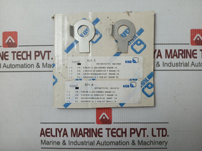 Ksb 9974879755 Lock Washer With Angled Tab Diam 14