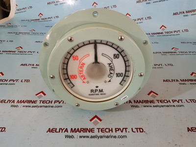 Nunotani Keiki EC-8106-6 Electric Propeller Shaft Revolution Indicator Nunotani Keiki EC-8106-6 Electric Propeller Shaft Revolution Indicator