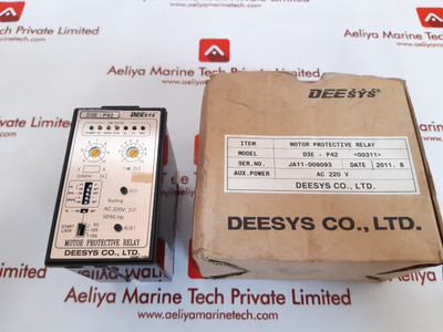 Deesys d3e-p42 motor protective relay Deesys d3e-p42 motor protective relay