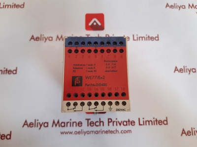 Pepperl + fuchs we77/ex2 safety relay 01543s Pepperl + fuchs we77/ex2 safety relay 01543s
